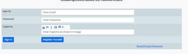 Online Login Procedure For SC Students