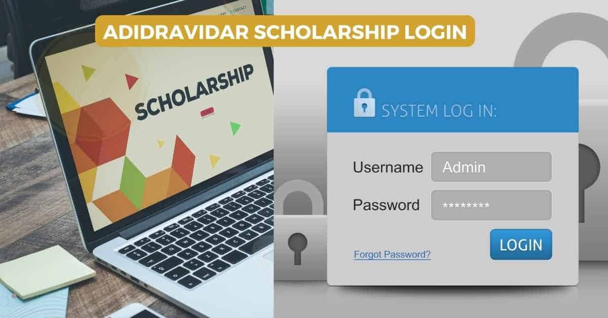 Adidravidar Scholarship Login