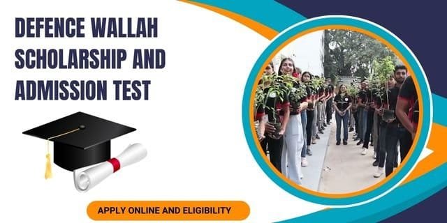 Defence Wallah Scholarship and Admission Test