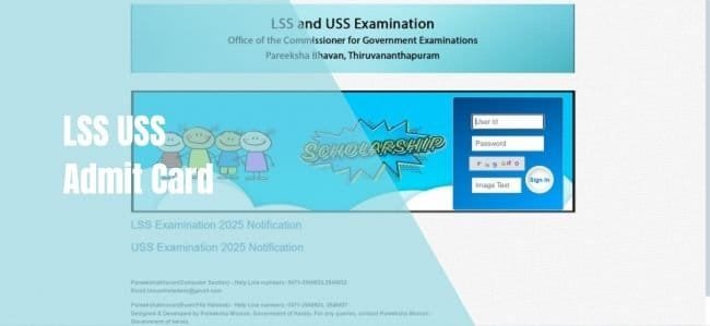 LSS USS Admit Card 2025: Download Hall Ticket Online bpekerala.in