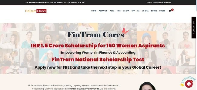 Fintram Global Women Scholarship Official Website