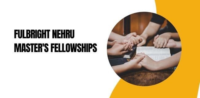 Fulbright Nehru Master's Fellowships