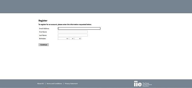 Online Application