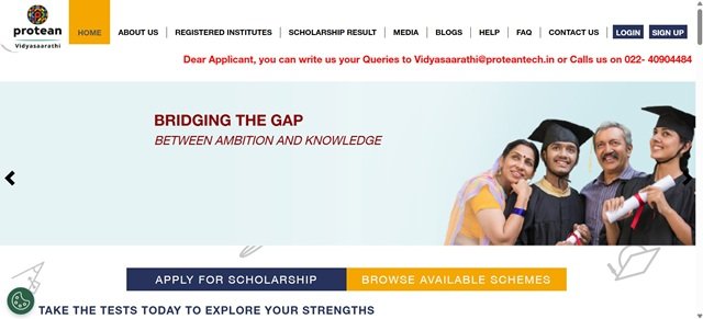 Vidyasaarathi Website