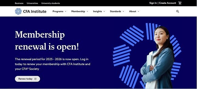 CFA Institute Website