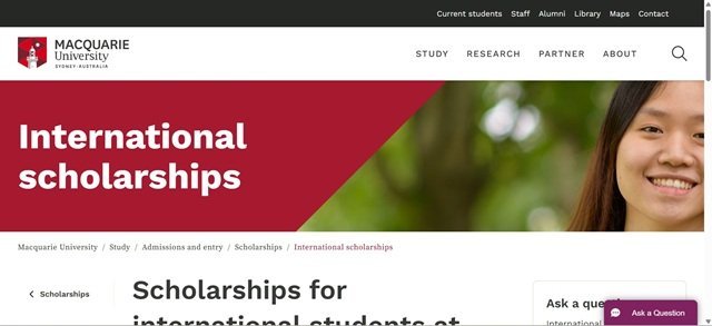 International Student Scholarship