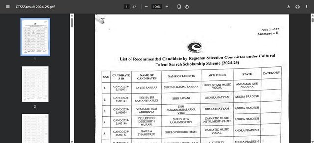 Result PDF