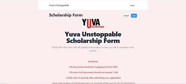 apply for scholarship