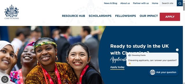 Chevening Website