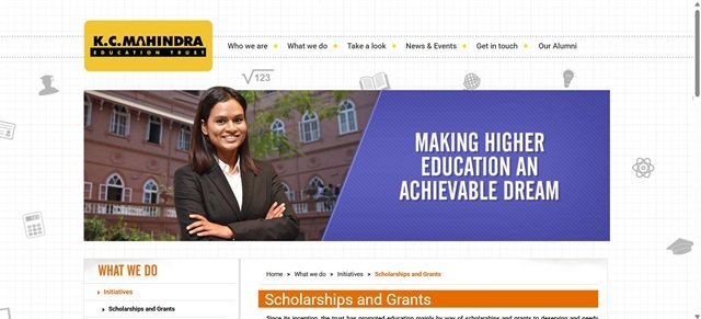 KC Mahindra Website
