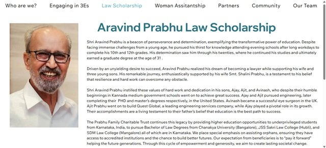 Aravind Trust Website