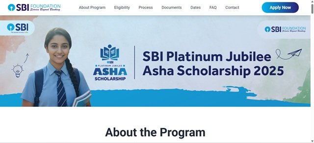 SBI Asha Website