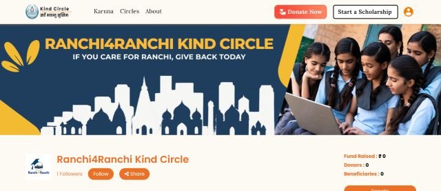 official Kind Circle website